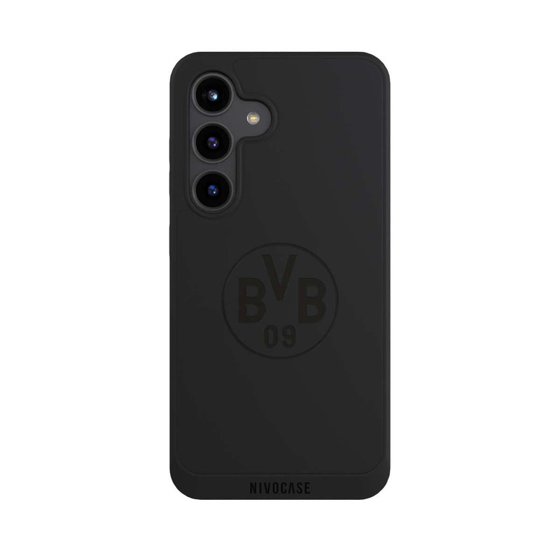 Galaxy S24 NIVOpure BVB Logo Schwarz Transparent