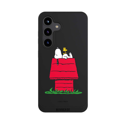 Samsung Galaxy S24 NIVOpure Transparent Snoopy and Woodstock Classic