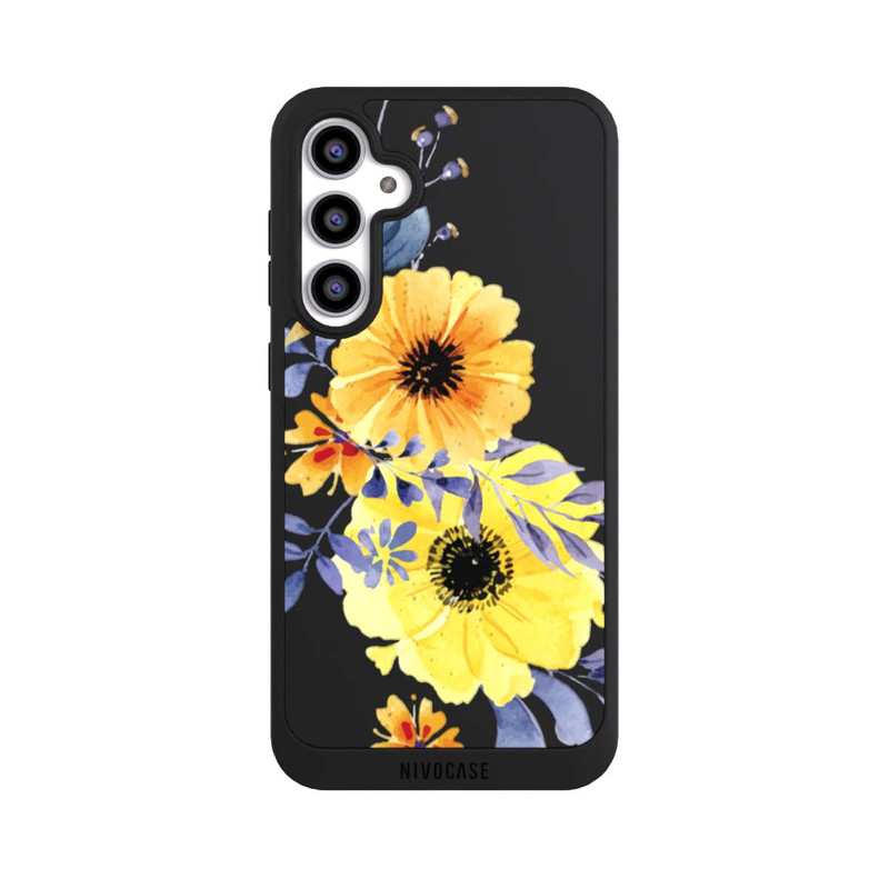 Galaxy S23 FE NIVOpure Yellow Swedish Flowers
