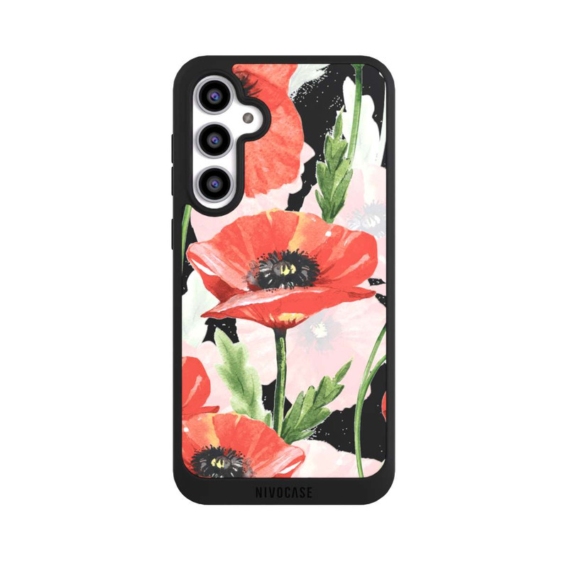 Galaxy S23 FE NIVOpure Üppige Mohnblüten Wiese