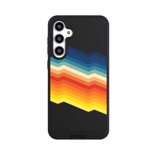 Samsung Galaxy S23 FE NIVOpure Abstrakter Regenbogen