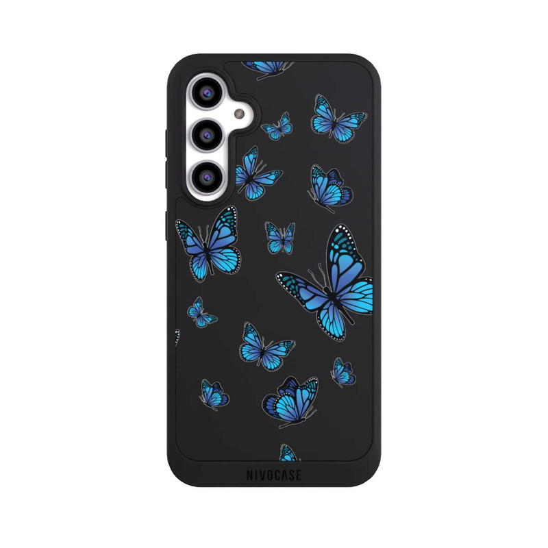 Galaxy S23 FE NIVOpure Schmetterlingmuster Transparent