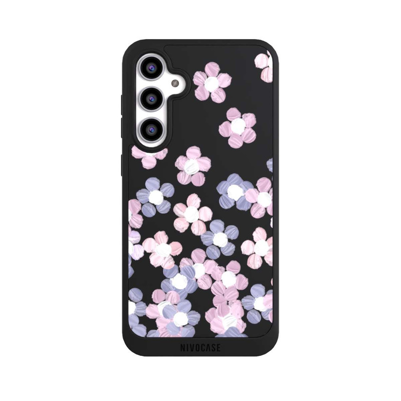Galaxy S23 FE NIVOpure Einfache Blumen Transparent