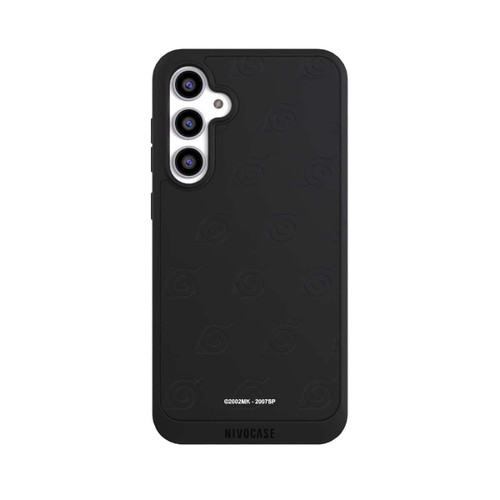 Samsung Galaxy S23 FE NIVOpure Black Konoha Pattern Transparant