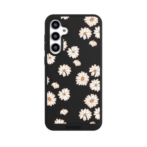 Samsung Galaxy S23 FE NIVOpure Fond Flower Power blanc