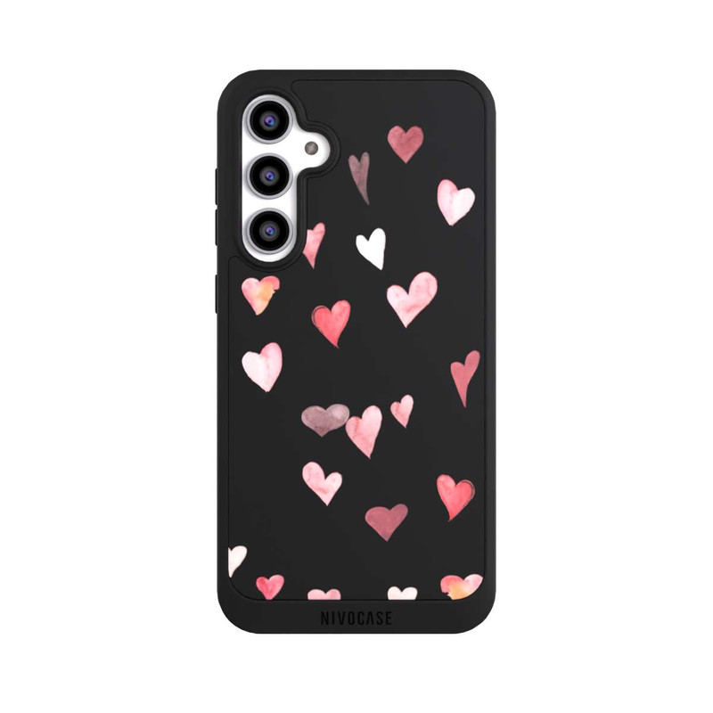 Galaxy S23 FE NIVOpure Coeurs de Saint-Valentin tombant