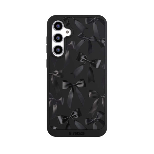 Samsung Galaxy S23 FE NIVOpure Noeud en Satin Noir