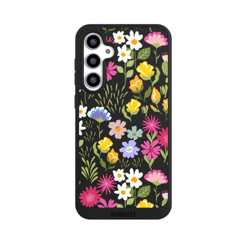 Samsung Galaxy S23 FE NIVOpure Bunte Sommerblumen Transparent