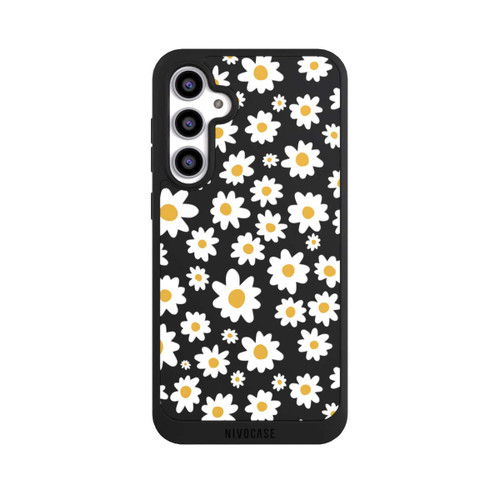 Samsung Galaxy S23 FE NIVOpure Daisy Flower Seamless Pattern Transparent