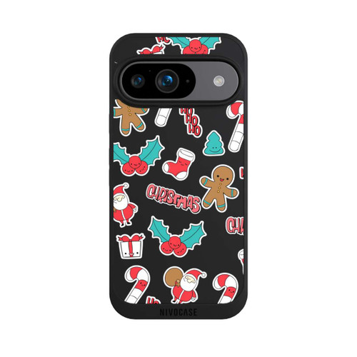 Google Pixel 9 NIVOpure Christmas Pattern transparent