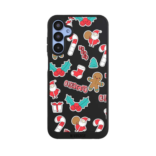 Samsung Galaxy A15 5G NIVOpure Christmas Pattern transparent