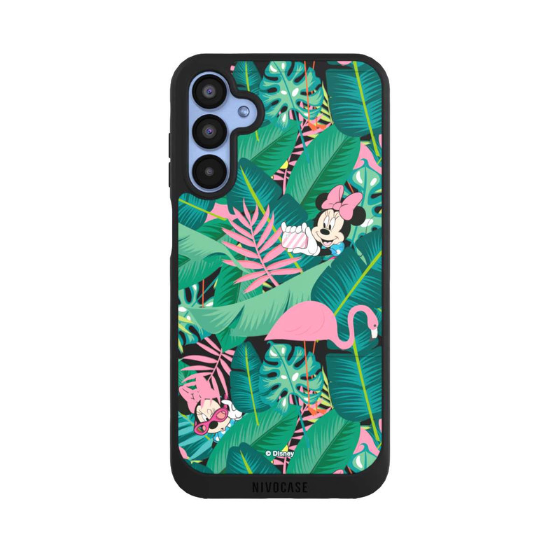 Galaxy A15 5G NIVOpure Minnie Été Feuilles de Palmier sans Fond