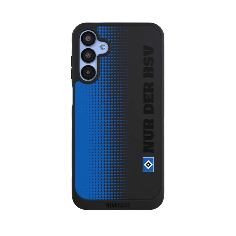 Galaxy A15 5G NIVOpure Nur der HSV - Rautenraster Blau - ohne Hintergrund