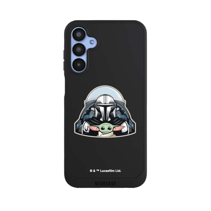 Galaxy A15 5G NIVOpure Mando et Grogu Transparent