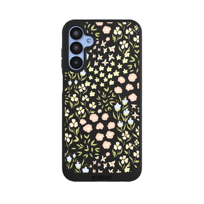 Galaxy A15 5G NIVOpure Summer Flowers Pattern Pastel Colors Transparent