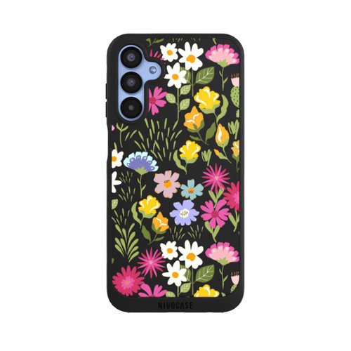 Samsung Galaxy A15 5G NIVOpure Bunte Sommerblumen Transparent
