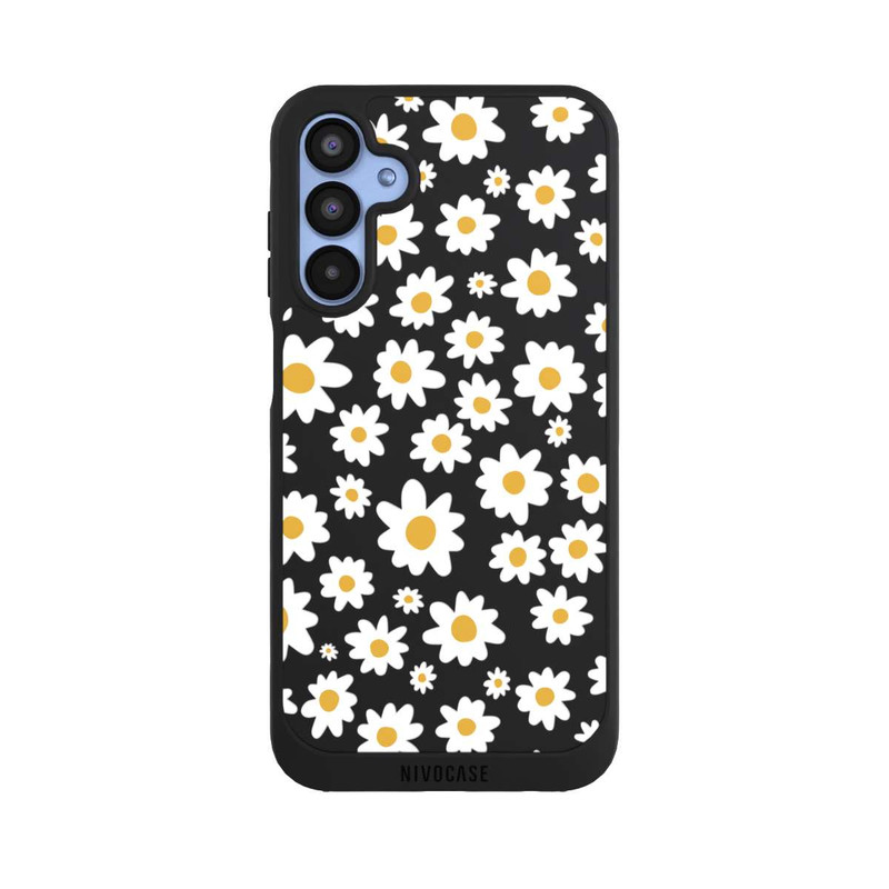 Galaxy A15 5G NIVOpure Daisy Flower Seamless Pattern Transparent