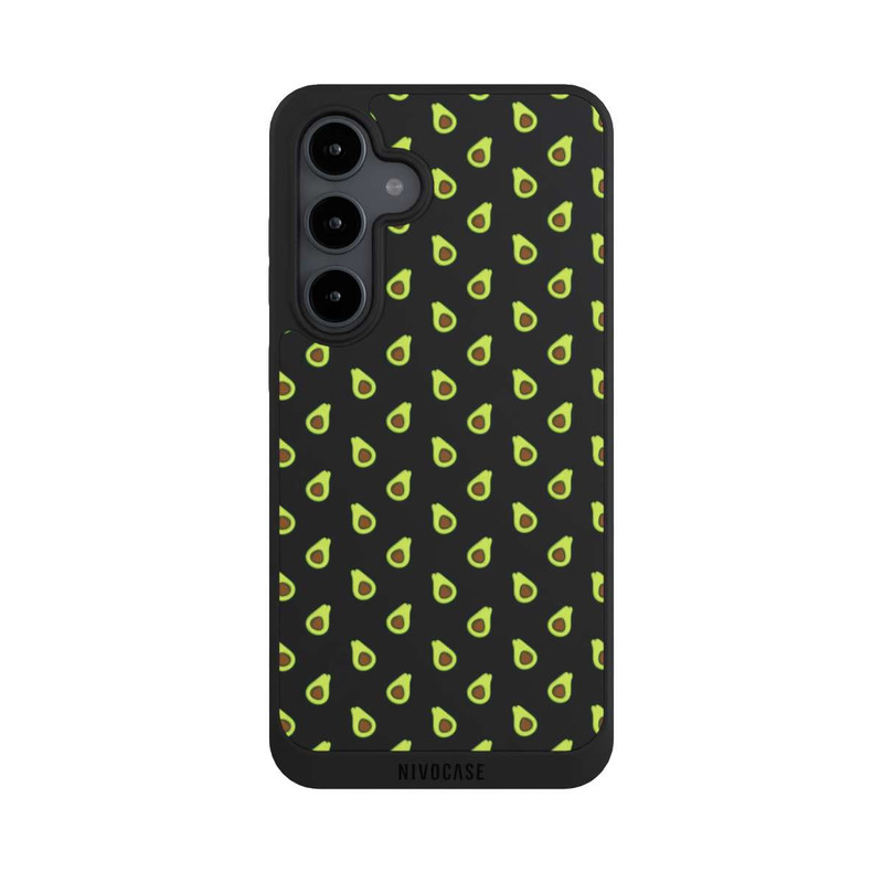 Galaxy S24 FE NIVOpure Avocado Muster 1 ohne Hintergrund