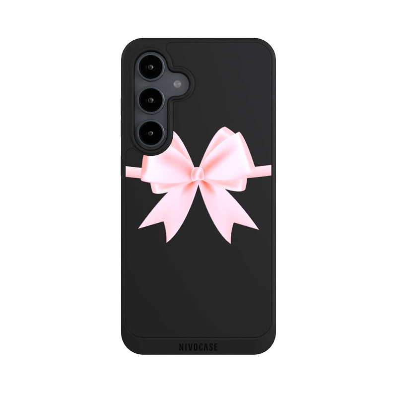 Galaxy S24 FE NIVOpure Pink Bow transparent