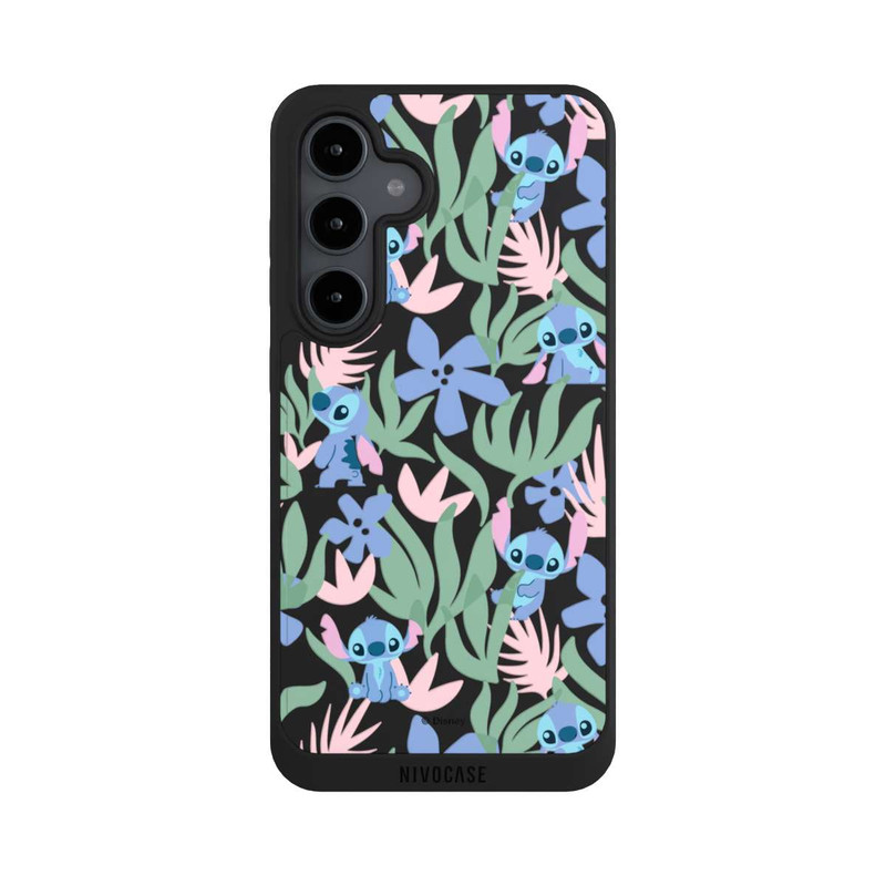 Galaxy S24 FE NIVOpure Floral Pattern Stitch Transparent