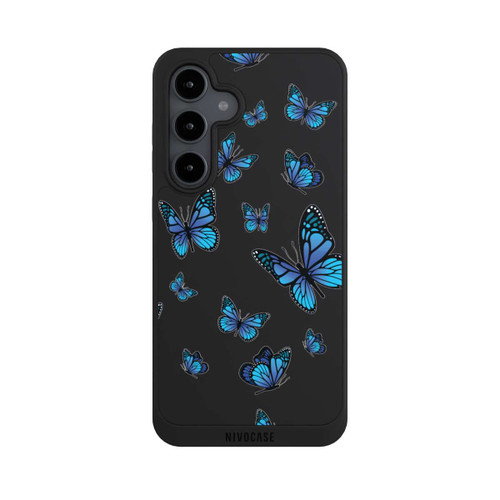Samsung Galaxy S24 FE 5G NIVOpure Schmetterlingmuster Transparent