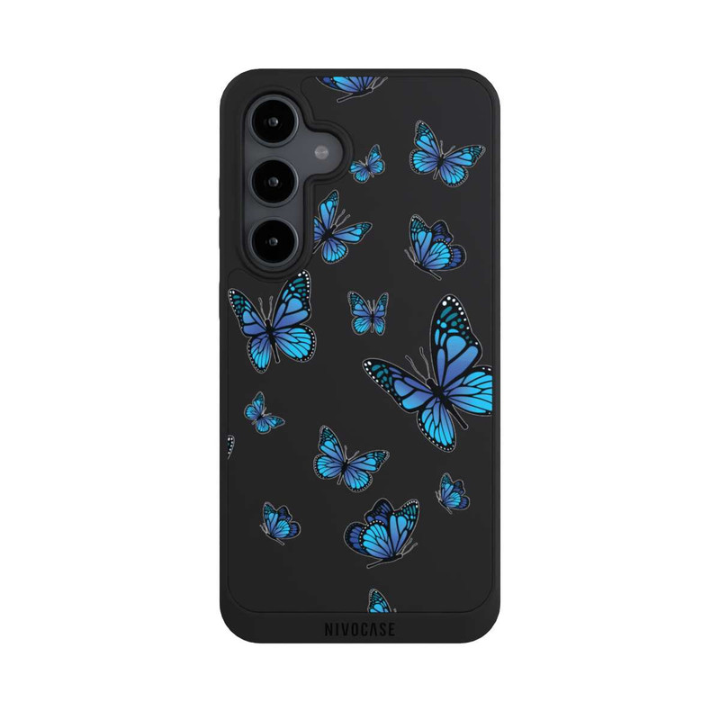 Galaxy S24 FE NIVOpure Butterfly Pattern Transparent