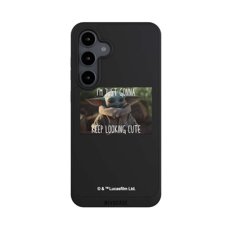 Galaxy S24 FE NIVOpure Star Wars The Child Cute Transparent