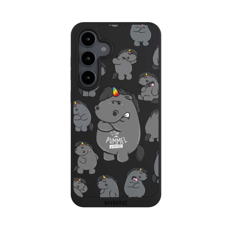 Galaxy S24 FE NIVOpure Grummel Allover Transparent