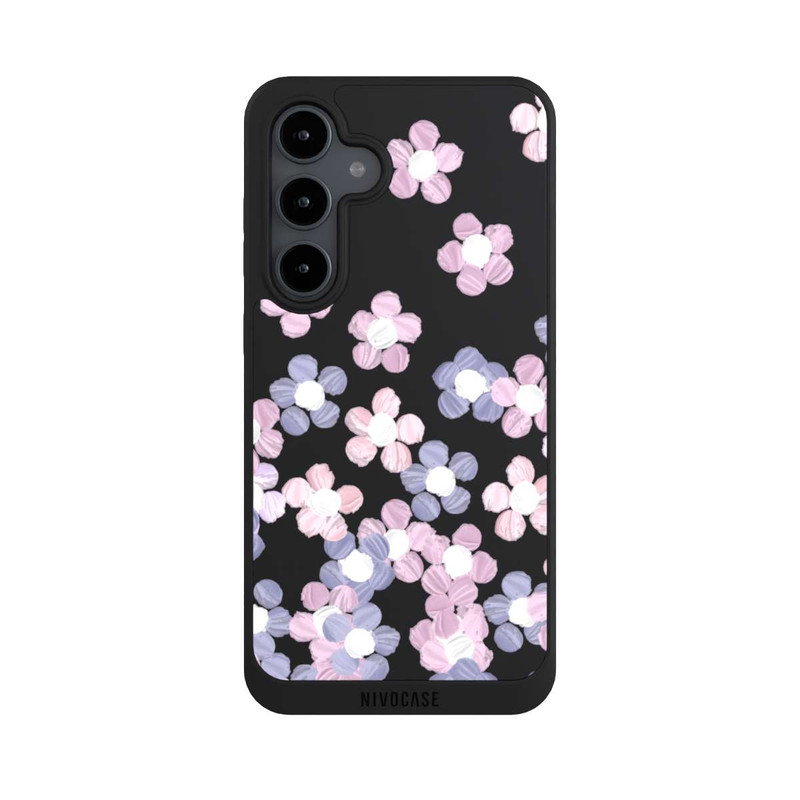 Galaxy S24 FE NIVOpure Einfache Blumen Transparent