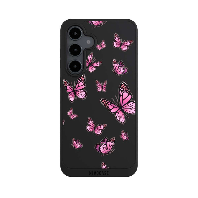 Galaxy S24 FE NIVOpure Butterflies pink