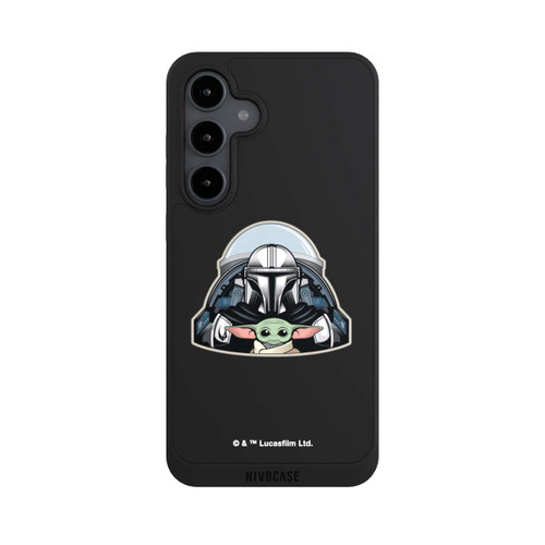 Samsung Galaxy S24 FE 5G NIVOpure Mando and Grogu Transparent