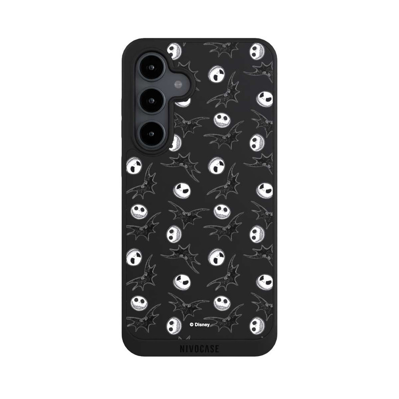 Galaxy S24 FE NIVOpure Nightmare Before Christmas Pattern Transparent