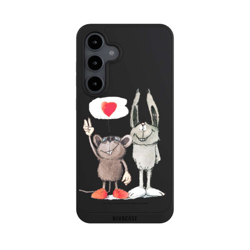 Samsung Galaxy S24 FE 5G NIVOpure Maus und Hase Transparent