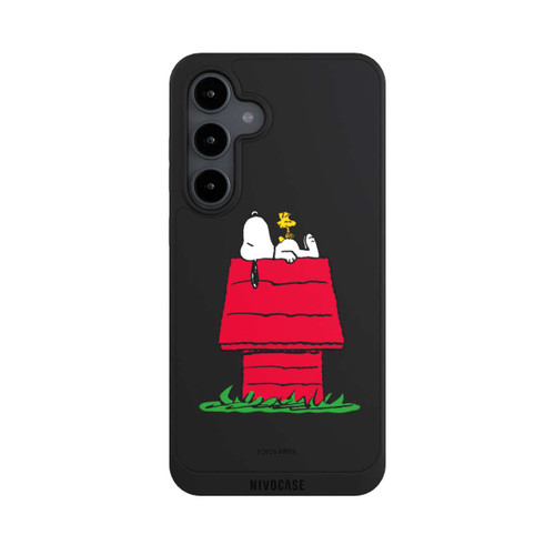 Samsung Galaxy S24 FE 5G NIVOpure Snoopy and Woodstock Classic transparent