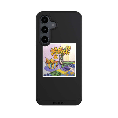 Samsung Galaxy S24 FE 5G NIVOpure Daffodil Patchwork, 2023, by Catherine J Martzloff