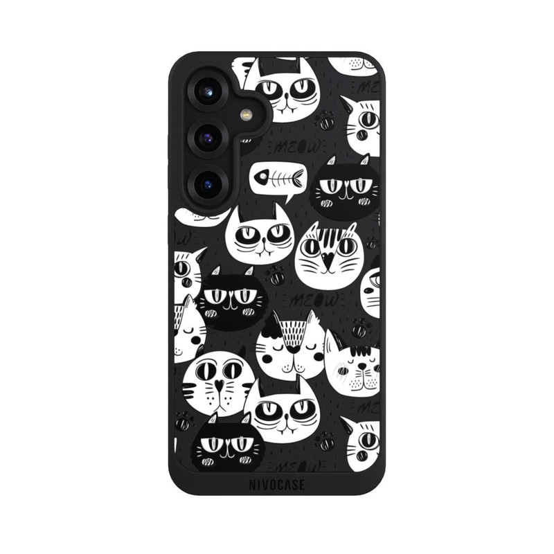 Galaxy S25 + NIVOpure Bande de chats