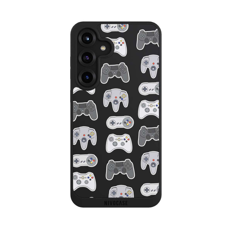 Galaxy S25 + NIVOpure Controller Pattern ohne Hintergrund