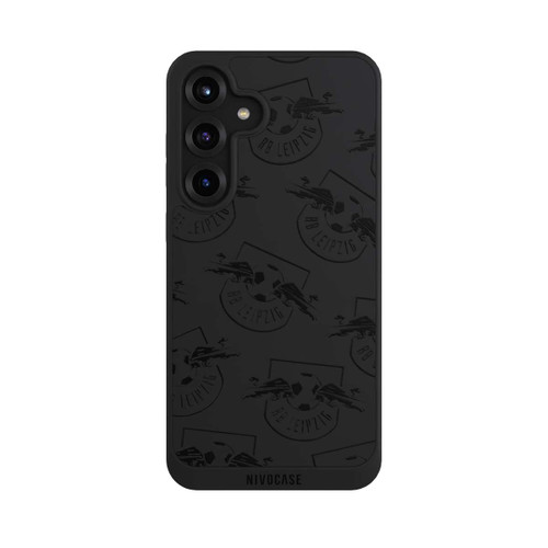Samsung Galaxy S25+  NIVOpure Logos RB Leipzig Schwarz - ohne Hintergrund