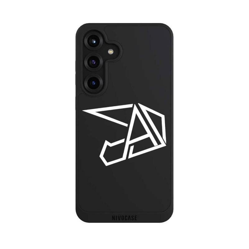 Galaxy S25 + NIVOpure Logo weiß transparent