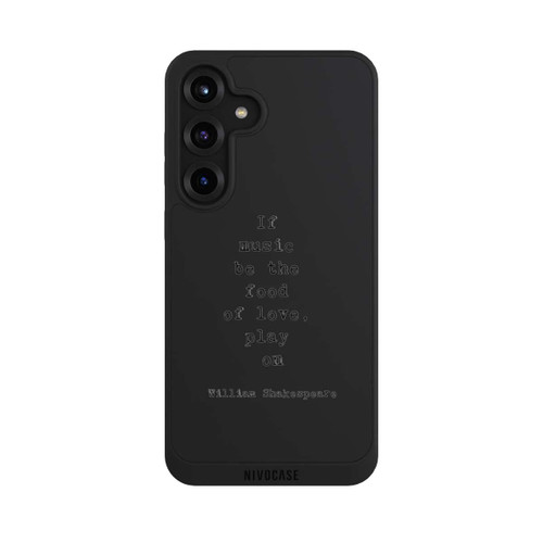 Samsung Galaxy S25+  NIVOpure Shakespeare Music Food Transparent
