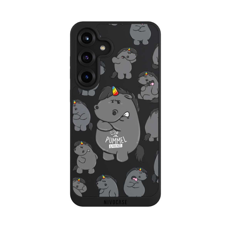 Galaxy S25 + NIVOpure Grummel Tout sur le transparent