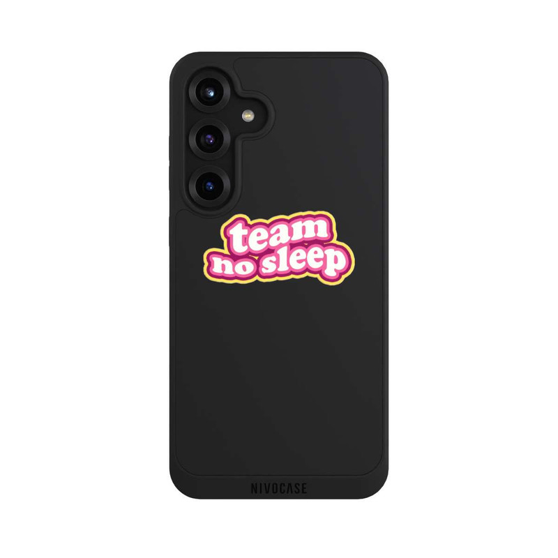Galaxy S25 + NIVOpure Team No Sleep 70s Transparent