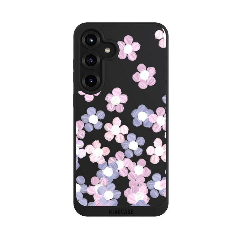 Galaxy S25 + NIVOpure Fleurs simples transparentes