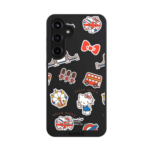 Samsung Galaxy S25+  NIVOpure Hello Kitty Londoner Abzeichen Transparent