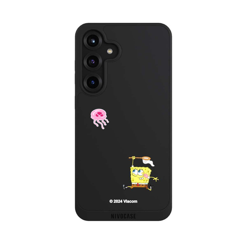 Galaxy S25 + NIVOpure Spongebob jagt Quallen
