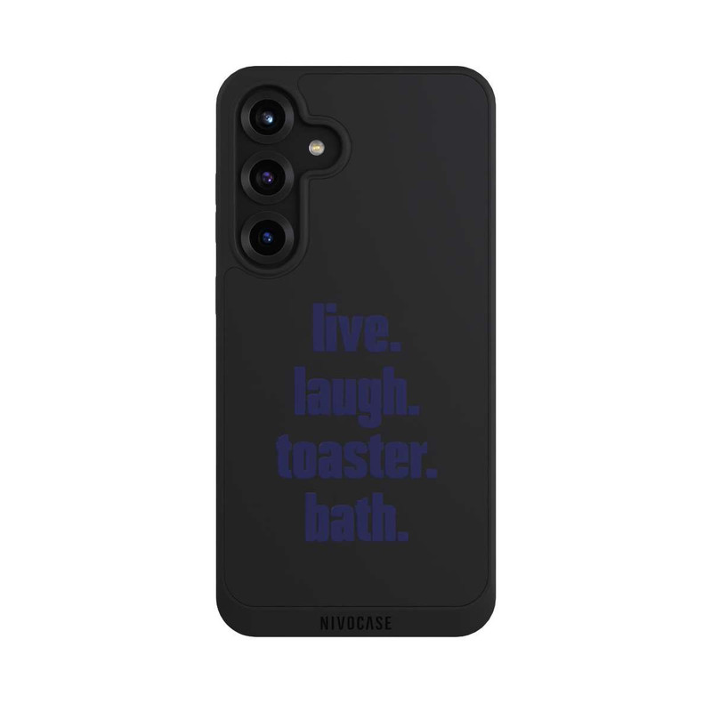 Galaxy S25 + NIVOpure Live. Laugh. Toaster. Bath.