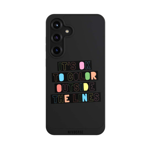 Samsung Galaxy S25+  NIVOpure Color Outside The Line Transparent