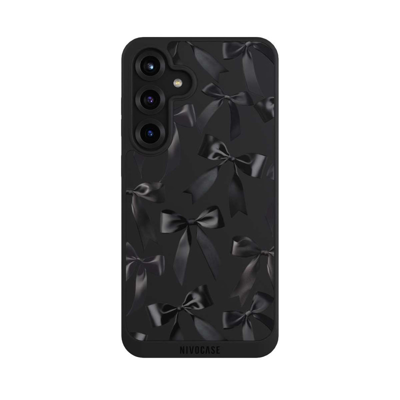 Galaxy S25 + NIVOpure Noeud en Satin Noir