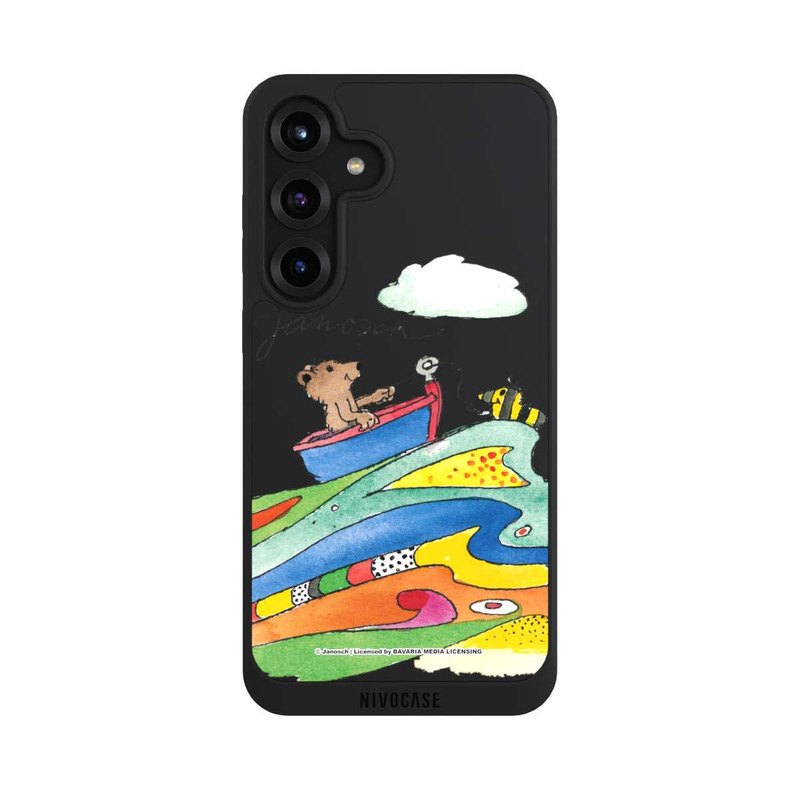 Galaxy S25 + NIVOpure Bär und Tigerente Boot Transparent