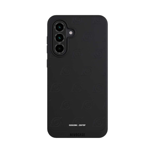 Samsung Galaxy A36 5G NIVOpure Black Konoha Pattern Transparant